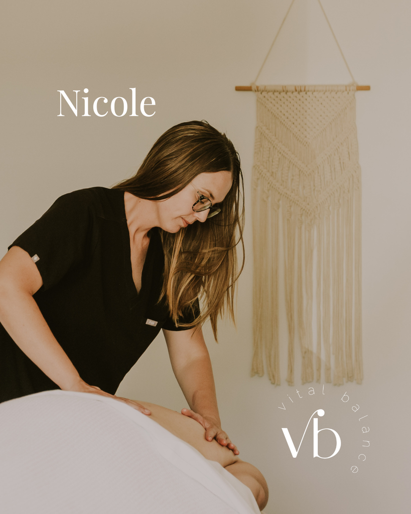 How Nicole Uses Massage Therapy to Support Nervous System Regulation at Vital Balance