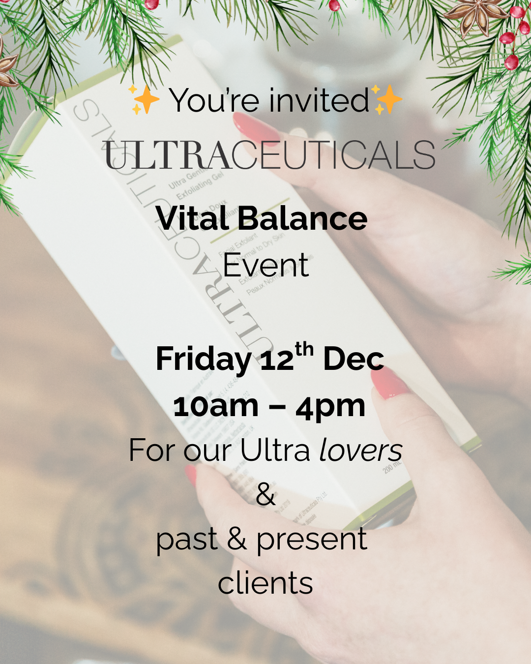Why We Love Ultraceuticals + What to Expect at Our VIP Ultra Event This Friday