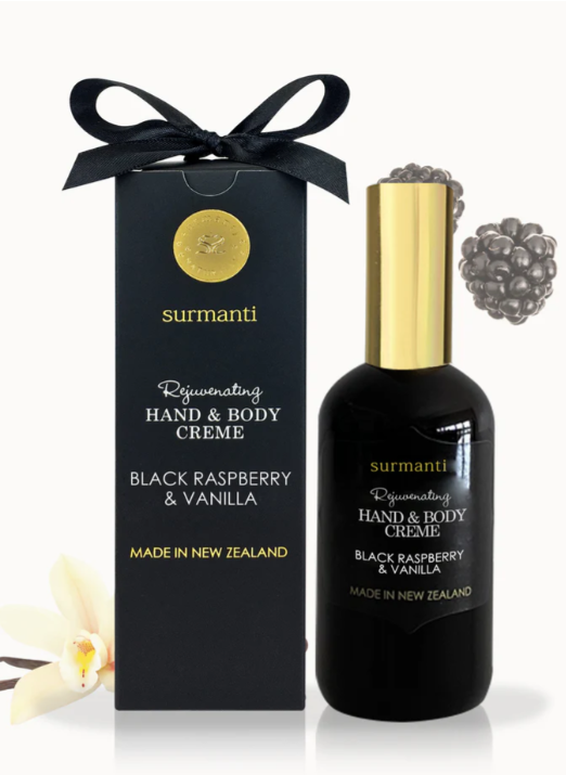 Surmanti Black Raspberry & Vanilla Hand & Body Creme