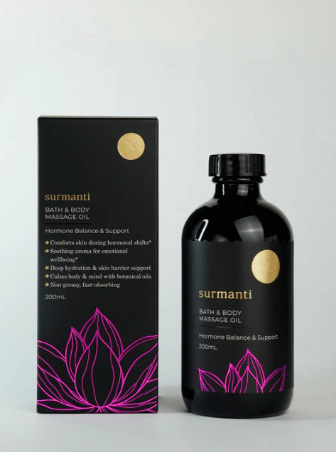 Surmanti Hormone Balance & Support Bath & Body Massage Oil