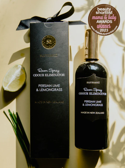 Surmanti Persian Lime & Lemongrass Room Spray Home Parfum - Odour Eliminator
