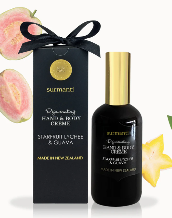 Surmanti Starfruit Lychee & Guava Hand & Body Creme